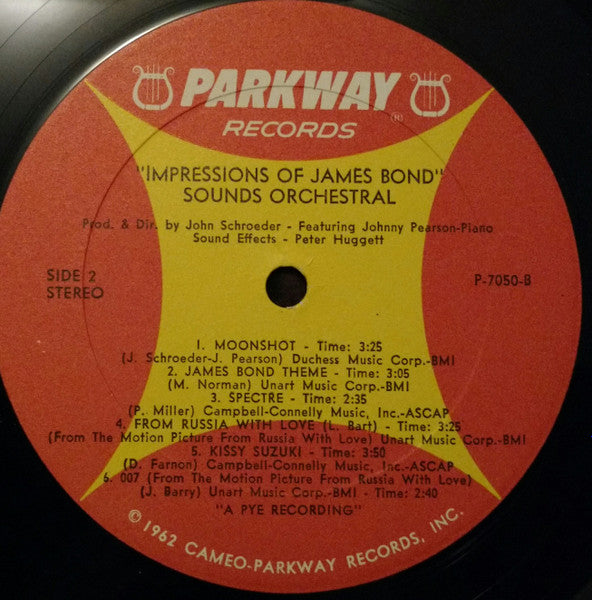 The Sounds Orchestral* : Impressions Of James Bond (LP)