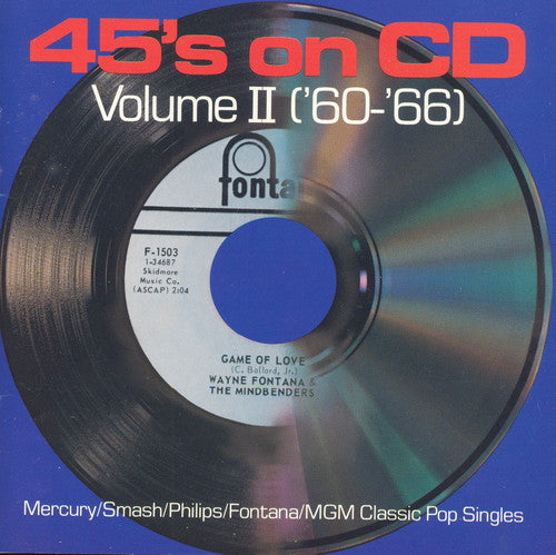 Various : 45's On CD Volume II ('60-'66) (CD, Comp)