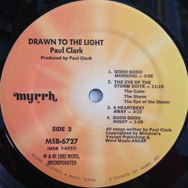 Paul Clark (5) : Drawn To The Light (LP, Album)