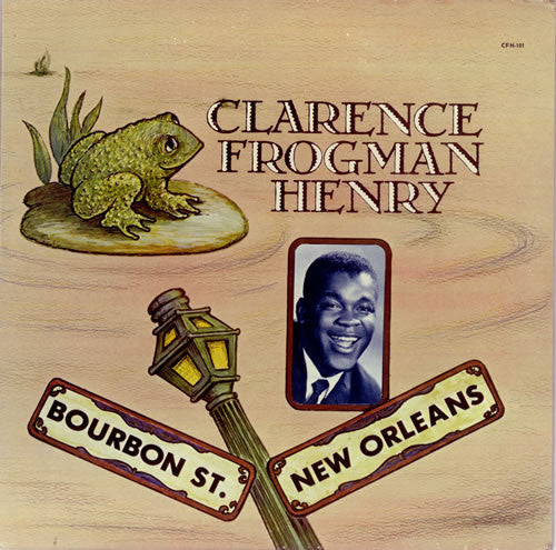 Clarence "Frogman" Henry : Bourbon St. New Orleans (LP, Album)