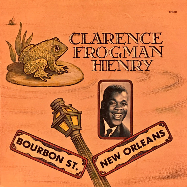 Clarence "Frogman" Henry : Bourbon St. New Orleans (LP, Album)