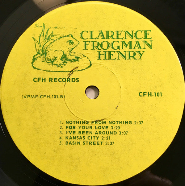 Clarence "Frogman" Henry : Bourbon St. New Orleans (LP, Album)