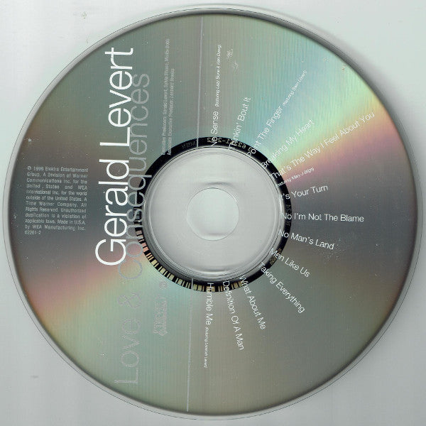 Gerald Levert : Love & Consequences (CD, Album)