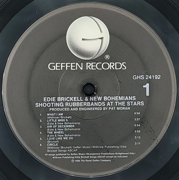 Edie Brickell & New Bohemians : Shooting Rubberbands At The Stars (LP, Album, Spe)