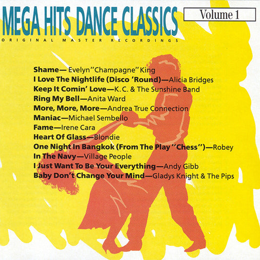 Various : Mega Hits Dance Classics Volume 1 (CD, Comp)
