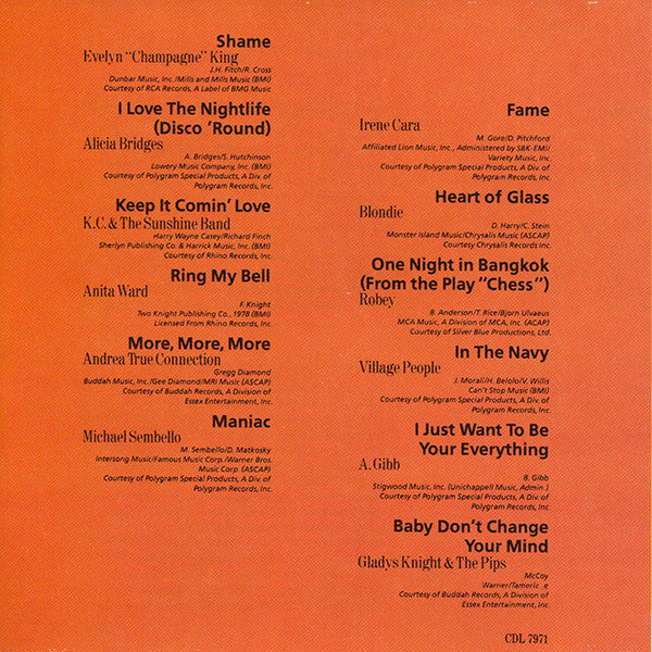 Various : Mega Hits Dance Classics Volume 1 (CD, Comp)
