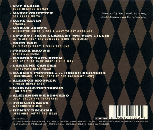 Various : Lonesome, On'ry And Mean (A Tribute To Waylon Jennings) (CD, Comp)