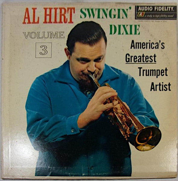 Al Hirt : Swingin' Dixie Volume 3 (LP, Album, Mono, Club)