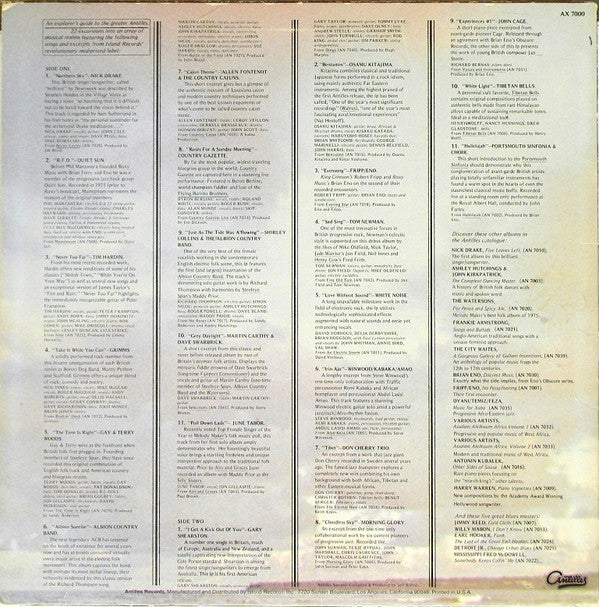 Various : The Greater Antilles Sampler (LP, Comp, RM, Pit)