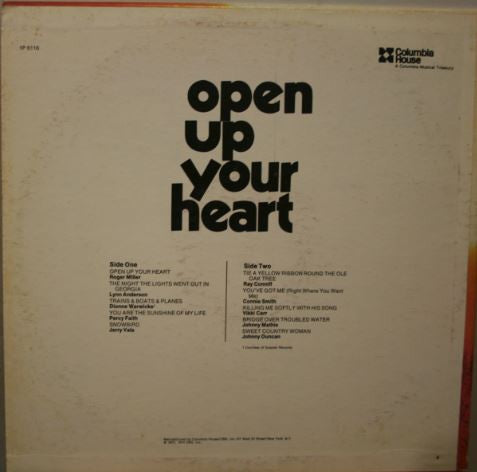 Various : Open Up Your Heart (LP, Comp)