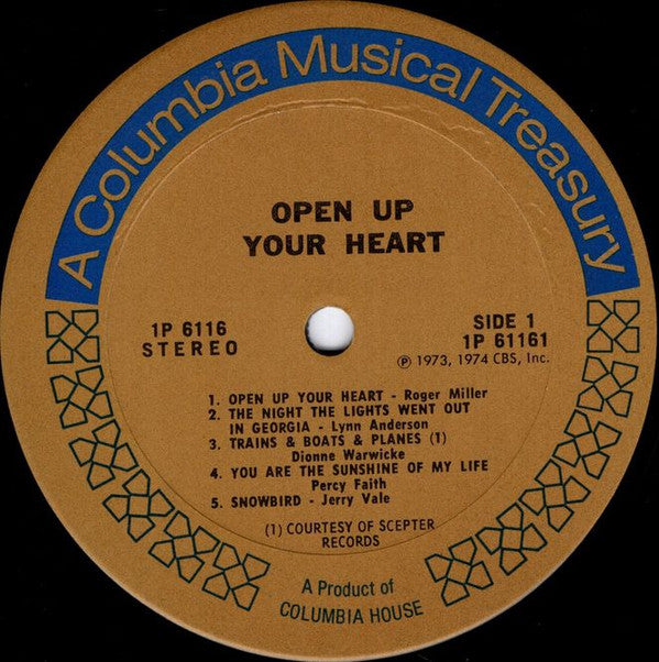 Various : Open Up Your Heart (LP, Comp)