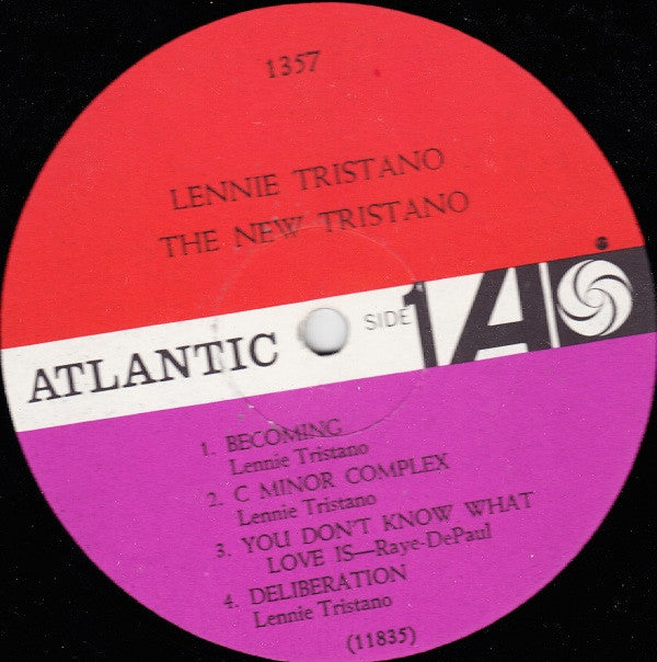 Lennie Tristano : The New Tristano (LP, Album, Mono)