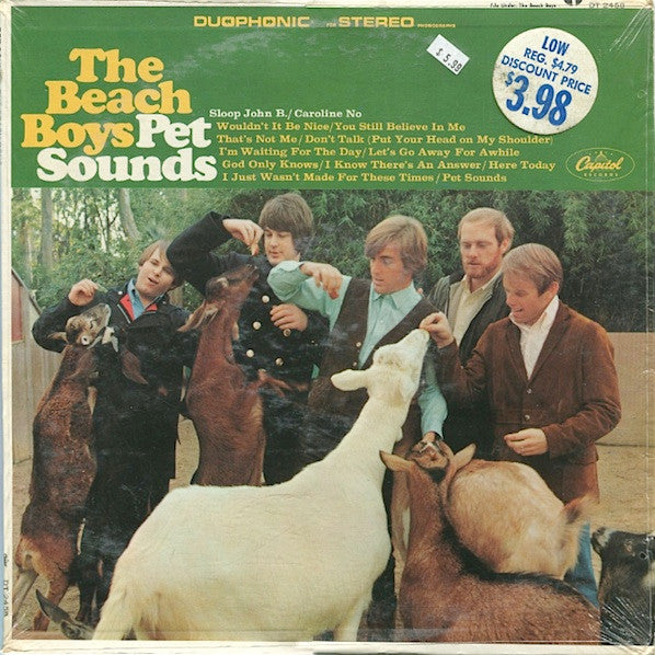 The Beach Boys : Pet Sounds (LP, Album, LA )