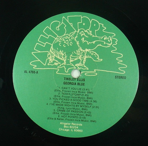 Tinsley Ellis : Georgia Blue (LP, Album)