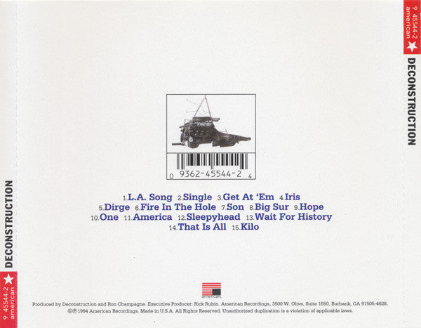 Deconstruction (2) : Deconstruction (CD, Album)