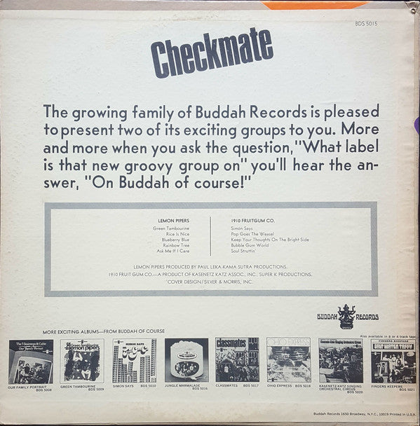 The Lemon Pipers / 1910 Fruitgum Co.* : Checkmate (LP, Comp)
