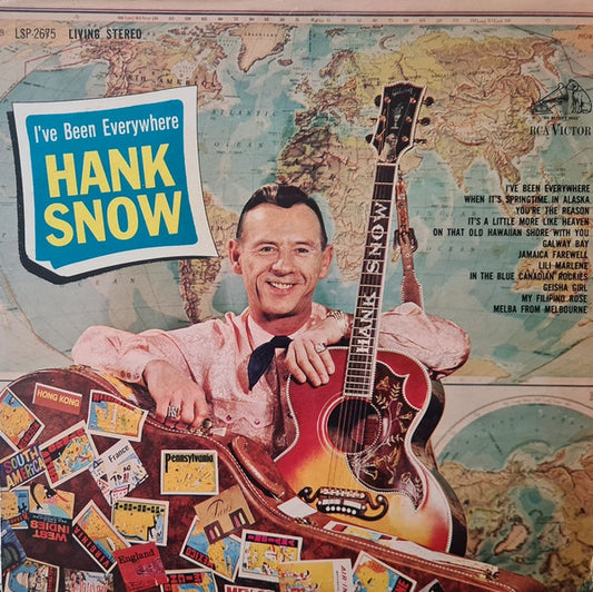 Hank Snow : I've Been Everywhere (LP, Album)