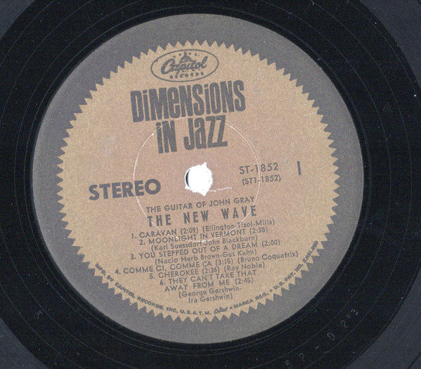 John Gray (2) : The New Wave (LP, Album)