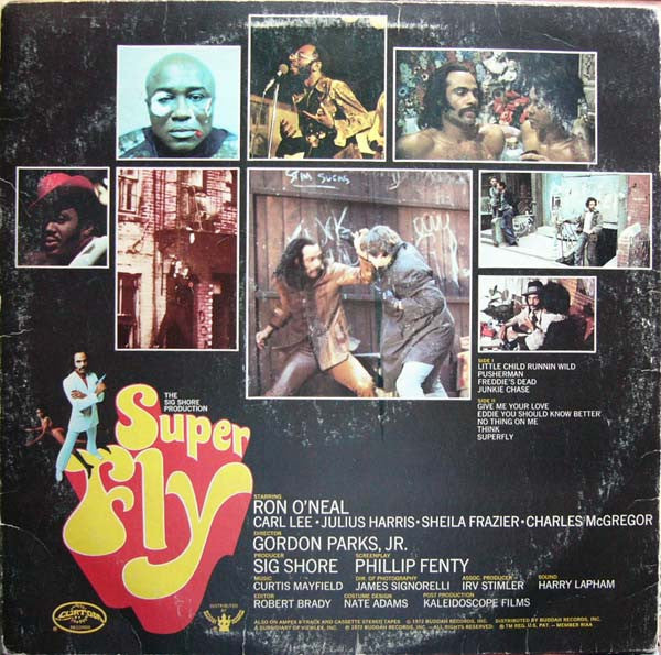 Curtis Mayfield : Super Fly (The Original Motion Picture Soundtrack) (LP, Album, Son)