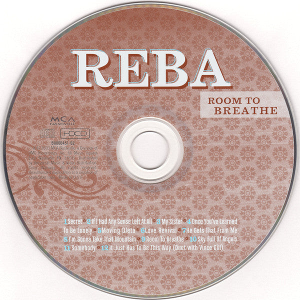 Reba* : Room To Breathe (HDCD, Album)