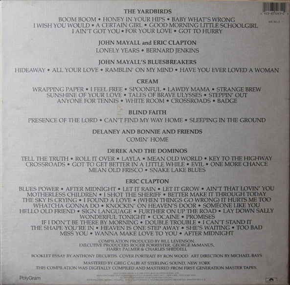 Eric Clapton : Crossroads (4xCD, Comp, RP + Box)
