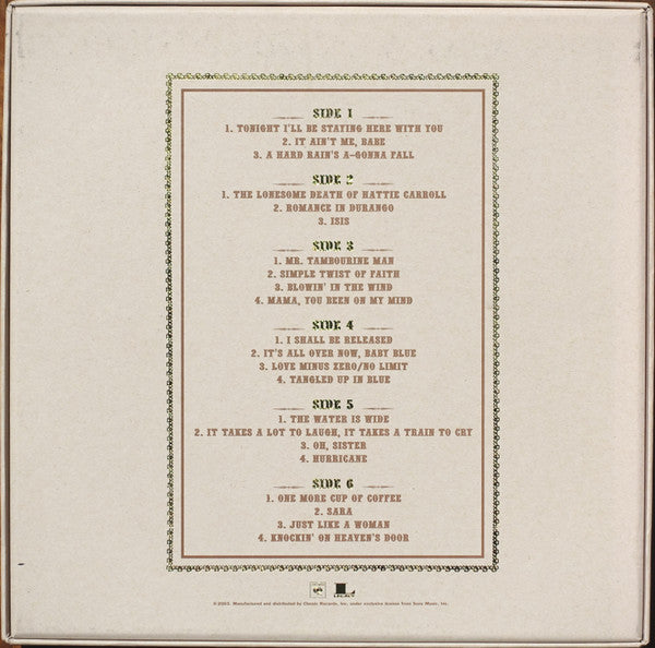 Bob Dylan : The Bootleg Series Vol.5: Live 1975: The Rolling Thunder Revue (3xLP, 140 + 7", Single, Blu + Box, Dlx, Ltd, S/Edi)