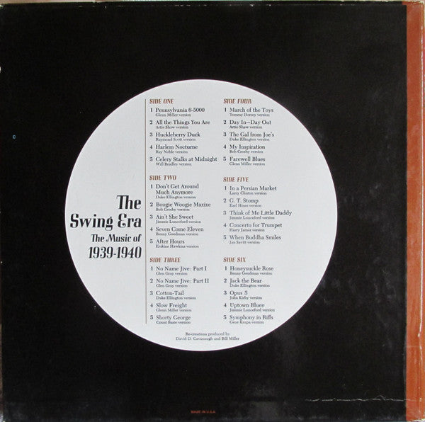 Various : The Swing Era: The Music Of 1939-1940: 1939: A Real Dream Of A Year (3xLP, Comp + Box)