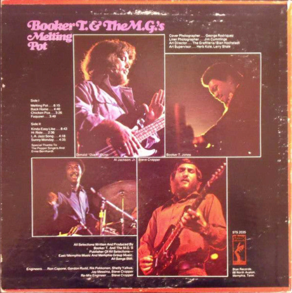 Booker T. & The M.G.'s* : Melting Pot (LP, Album)