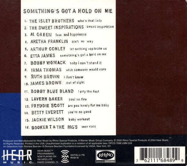 Various : Something's Got A Hold On Me (CD, Comp)