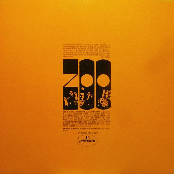 Zoo (4) : Zoo (LP, Album, Comp, Gat)
