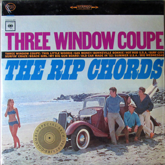 The Rip Chords : Three Window Coupe (LP, Album, RE)