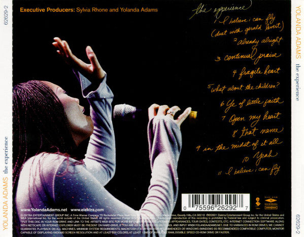 Yolanda Adams : The Experience (CD, Album, Enh)