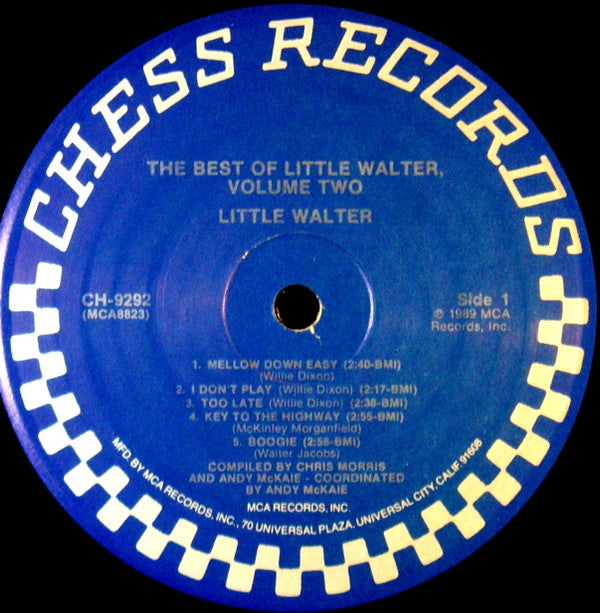 Little Walter : The Best Of Little Walter Volume Two (LP, Comp, Mono, Pin)