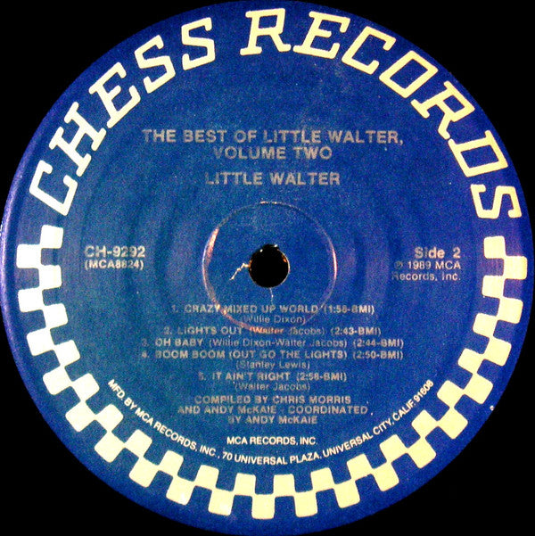 Little Walter : The Best Of Little Walter Volume Two (LP, Comp, Mono, Pin)