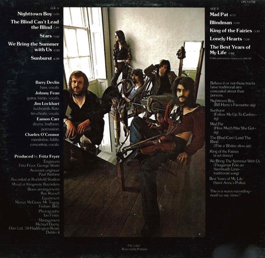 Horslips : Dancehall Sweethearts (LP, Album, Ora)