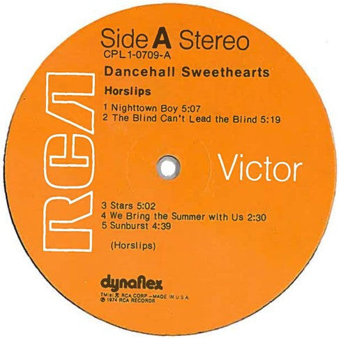 Horslips : Dancehall Sweethearts (LP, Album, Ora)