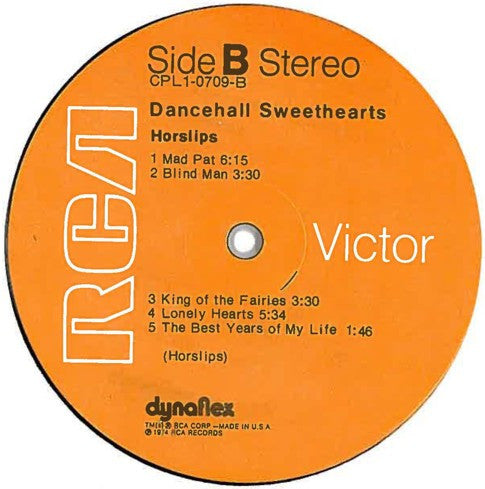 Horslips : Dancehall Sweethearts (LP, Album, Ora)