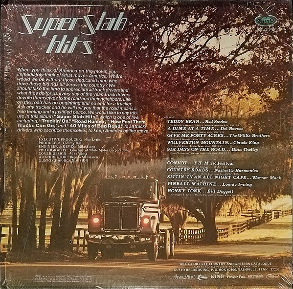 Various : Super Slab Hits (LP)