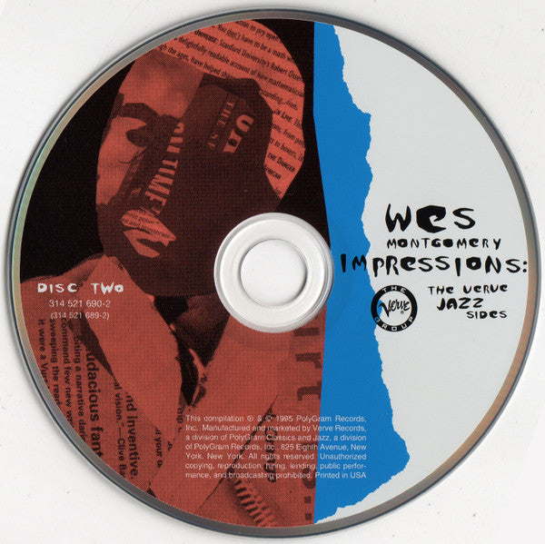 Wes Montgomery : Impressions: The Verve Jazz Sides (2xCD, Comp)