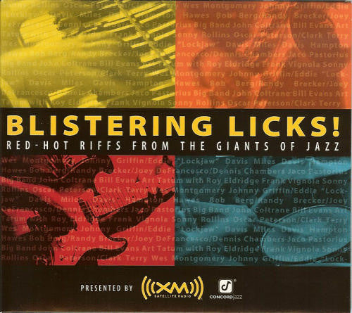 Various : Blistering Licks: Red-Hot Riffs From The Giants Of Jazz (CD, Comp)