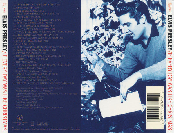 Elvis Presley : If Every Day Was Like Christmas (CD, Comp, RP, Cin)