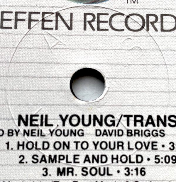 Neil Young : Trans (LP, Album, M/Print, Spe)