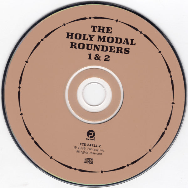 The Holy Modal Rounders : The Holy Modal Rounders 1 & 2 (CD, Album, Comp)