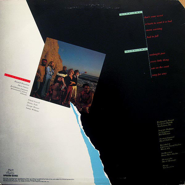 Sea Level : Cats On The Coast (LP, Album, San)
