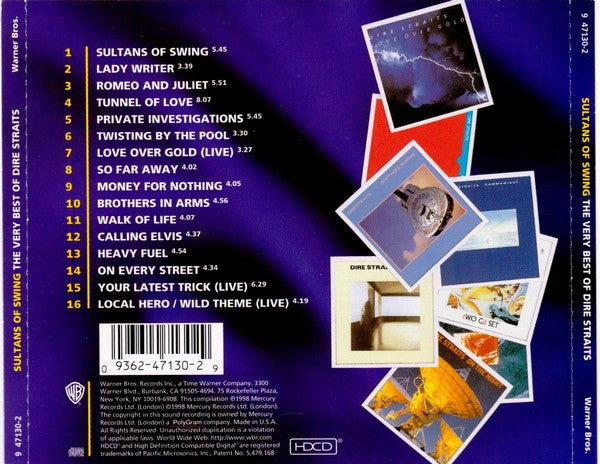 Dire Straits : Sultans Of Swing (The Very Best Of Dire Straits) (HDCD, Comp, RP)