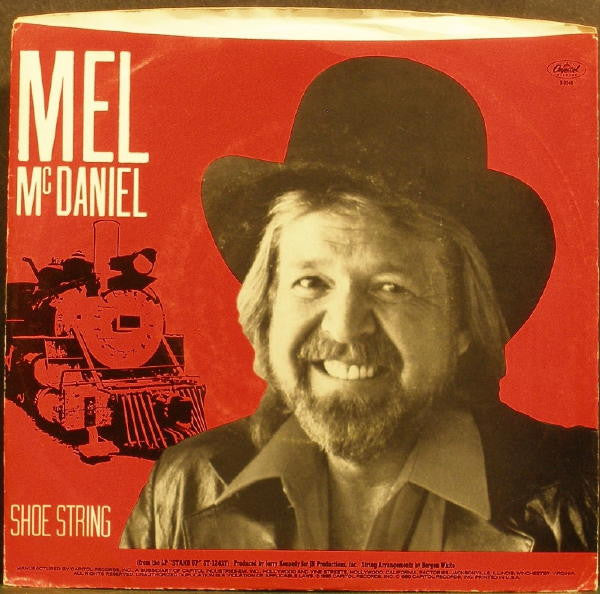 Mel McDaniel : Shoe String (7", Single, Jac)