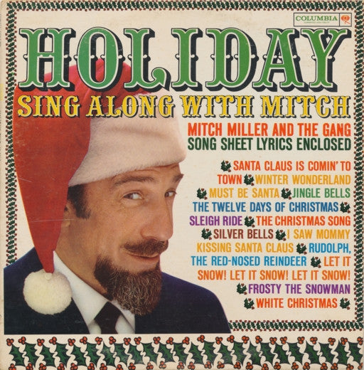 Mitch Miller And The Gang : Holiday Sing Along With Mitch (LP, Album, Mono)