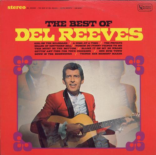 Del Reeves : The Best Of Del Reeves (LP, Comp)