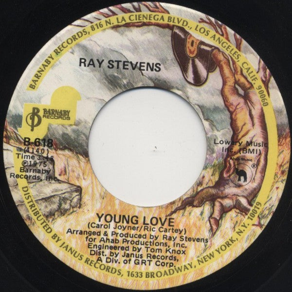 Ray Stevens : Young Love (7", Single)