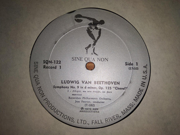 Ludwig van Beethoven / Jean Fournet / The Rotterdam Philharmonic Orchestra* : Symphony No. 9 In D Minor, Op. 125 "Choral" / Symphony No. 8 In F Major, Op. 93 (2xLP, Ltd + Box)